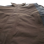 THE NORTH FACE マウンテンジャケット HYVENT 防水 シェル レインジャケット M グレー ブラウン ジップインジップ 透湿 AYTJ