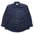 FILSON 長袖 シャツ XL ネイビー ボタンダウン 胸ポケット ビッグサイズ
