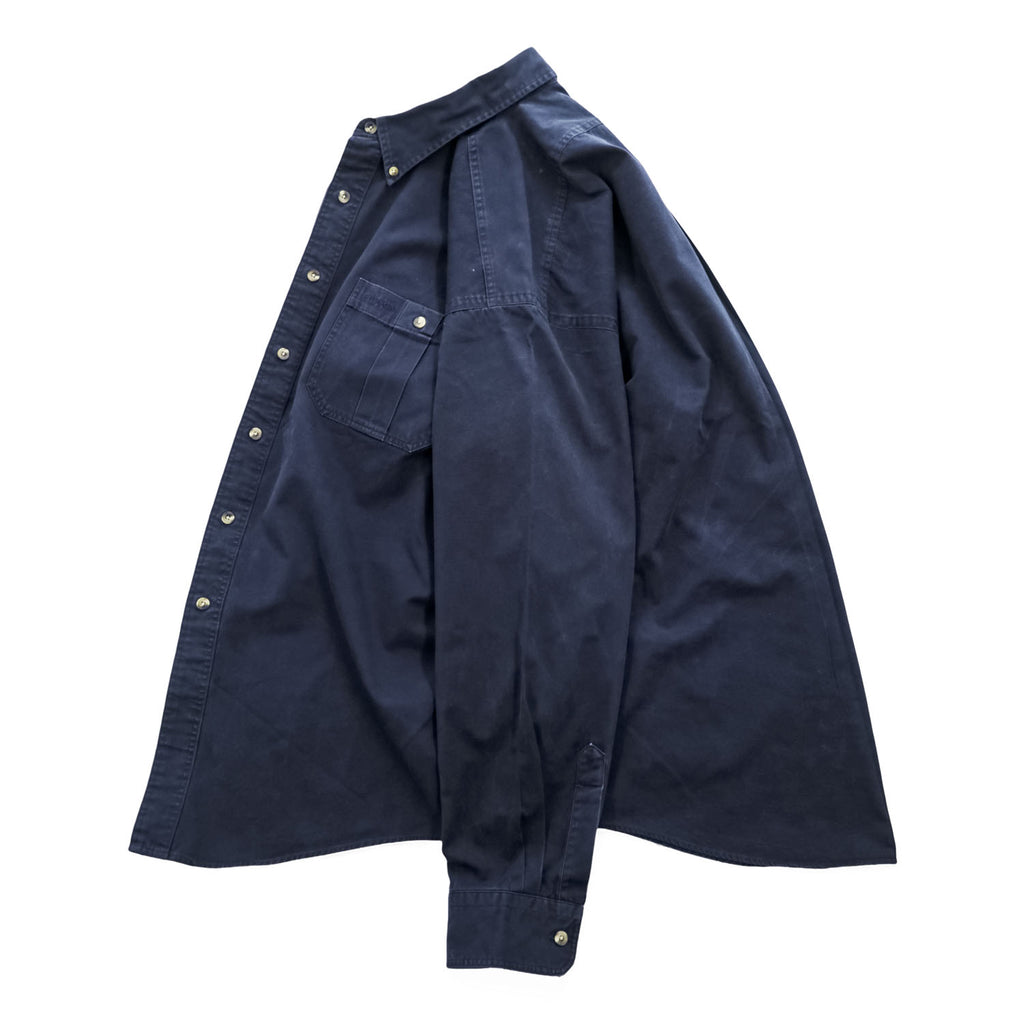 FILSON 長袖 シャツ XL ネイビー ボタンダウン 胸ポケット ビッグサイズ