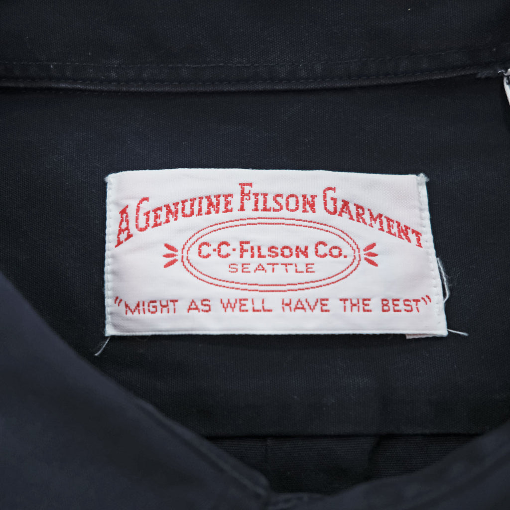FILSON 長袖 シャツ XL ネイビー ボタンダウン 胸ポケット ビッグサイズ
