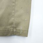 Dickies 90年代 USA製 ヴィンテージ ワークパンツ チノパンツ 40×32 ベージュ 圧着タグ TALONジップ