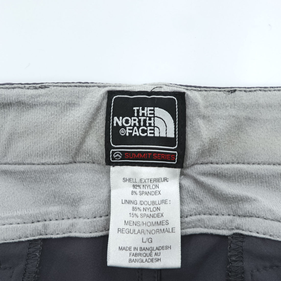 THE NORTH FACE シェル アウトドア パンツ L グレー ストレッチ 防水 ベルト付 SUMMIT SERIES