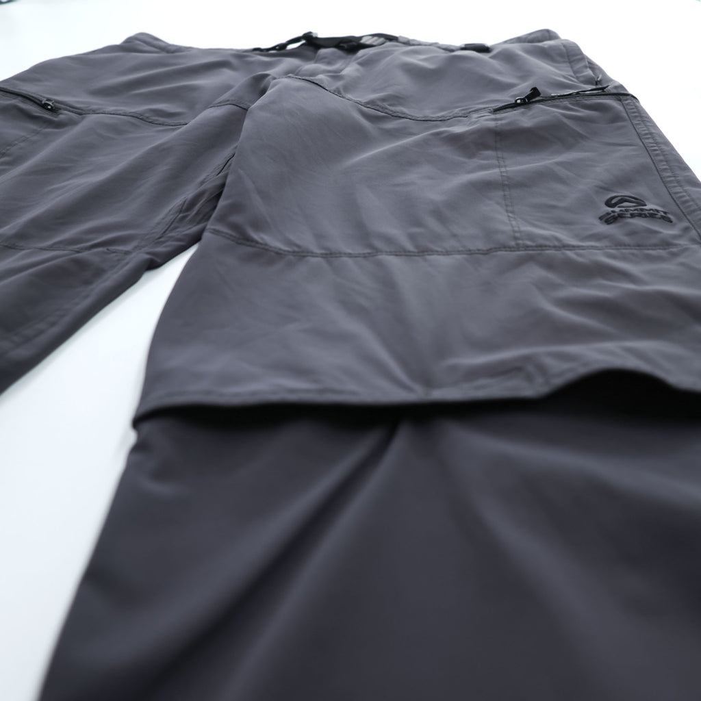 THE NORTH FACE シェル アウトドア パンツ L グレー ストレッチ 防水 ベルト付 SUMMIT SERIES