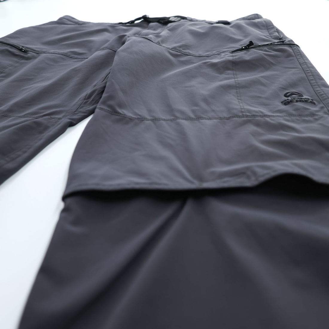 THE NORTH FACE シェル アウトドア パンツ L グレー ストレッチ 防水 ベルト付 SUMMIT SERIES
