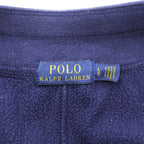 Polo Ralph Lauren スウェットパンツ L ネイビー スモールポニー ロゴ 刺繍 ドローコード 裾