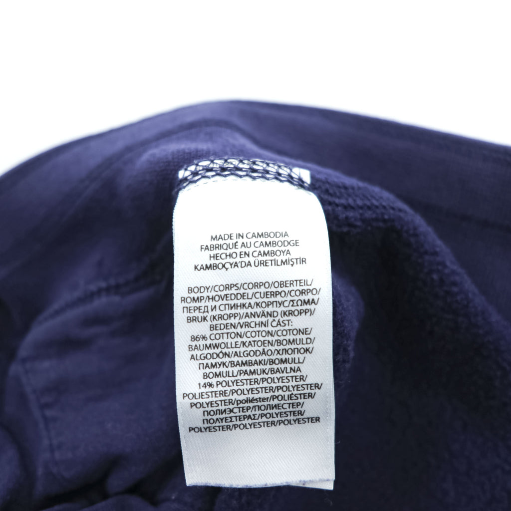 Polo Ralph Lauren スウェットパンツ L ネイビー スモールポニー ロゴ 刺繍 ドローコード 裾