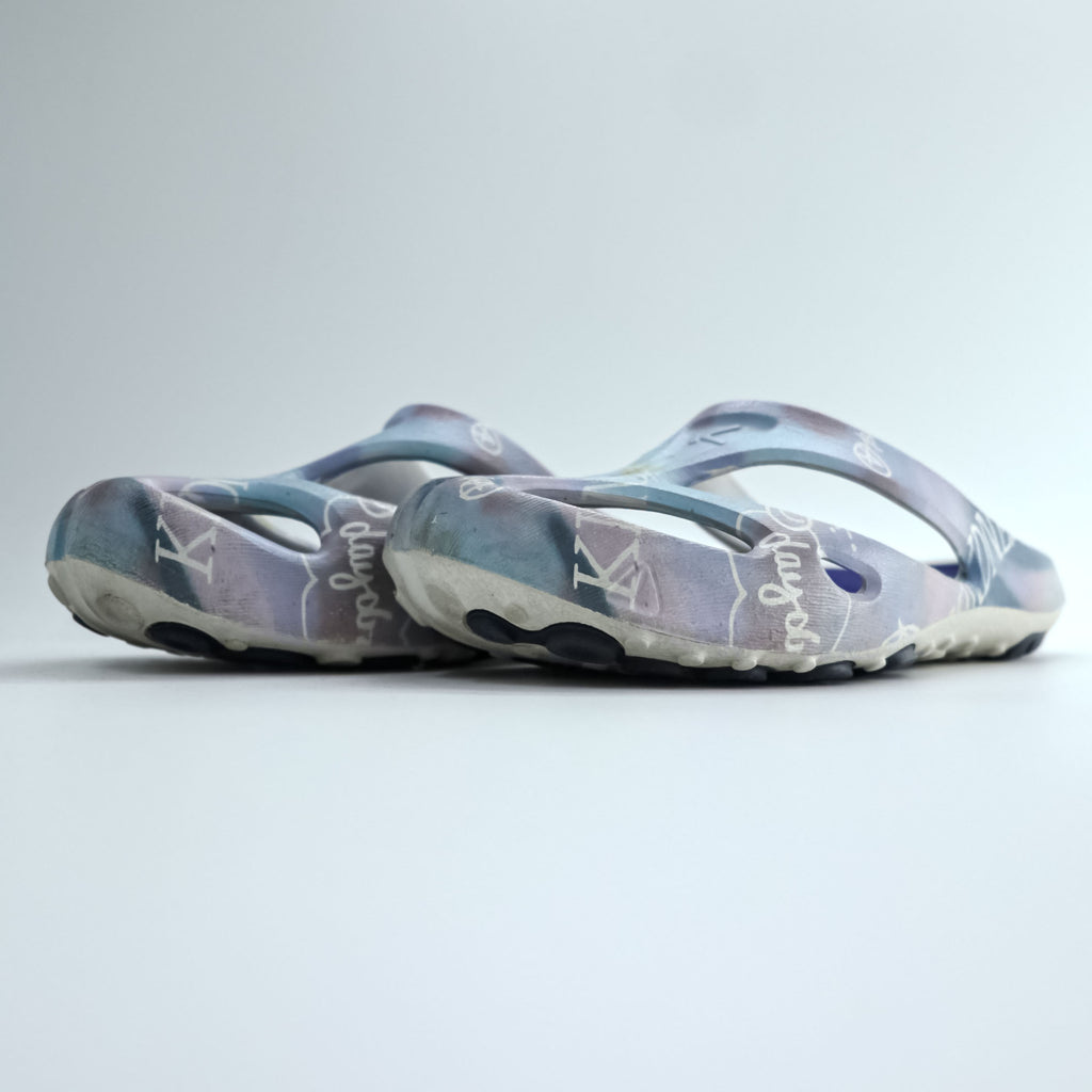 KEEN シャンティ SHANTI ARTS サンダル 28cm ブルー ピンク タイダイ MULTI / BLUE DEPTH クロッグ EVA 1026006