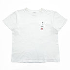 TOGA ARCHIVES × モンゴリアンチョップス Tシャツ トーガ愛 ホワイト 刺繍 コットン  大阪店限定