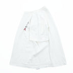 TOGA ARCHIVES × モンゴリアンチョップス Tシャツ トーガ愛 ホワイト 刺繍 コットン  大阪店限定