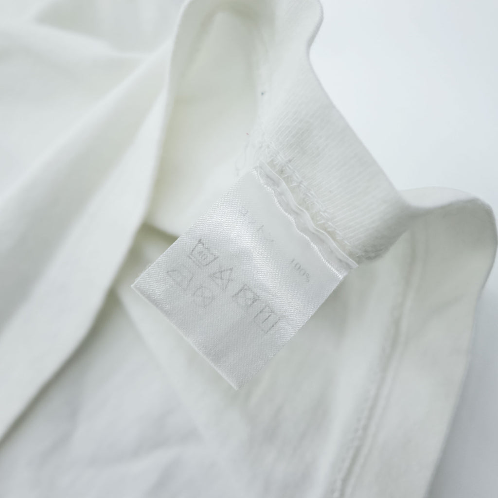 TOGA ARCHIVES × モンゴリアンチョップス Tシャツ トーガ愛 ホワイト 刺繍 コットン  大阪店限定
