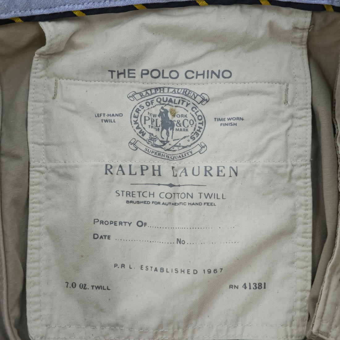 Polo Ralph Lauren スリムフィット チノパンツ L ベージュ STRETCH SLIM FIT ポロチノ