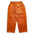 South2 West8 × Keboz センターシーム ワイド イージーパンツ Belted C. S. Pants L オレンジ ベルト付 ドローコード NS1734 アウトドア 日本製