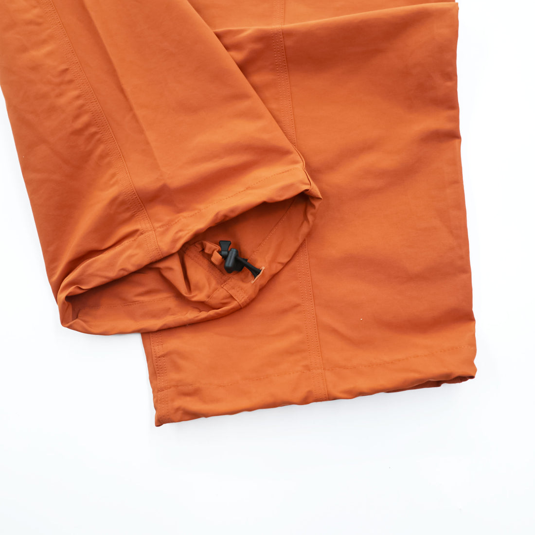 South2 West8 × Keboz センターシーム ワイド イージーパンツ Belted C. S. Pants L オレンジ ベルト付 ドローコード NS1734 アウトドア 日本製