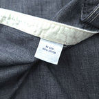 Polo Ralph Lauren シャンブレーシャツ 長袖 ワークシャツ M グレー 胸ポケット