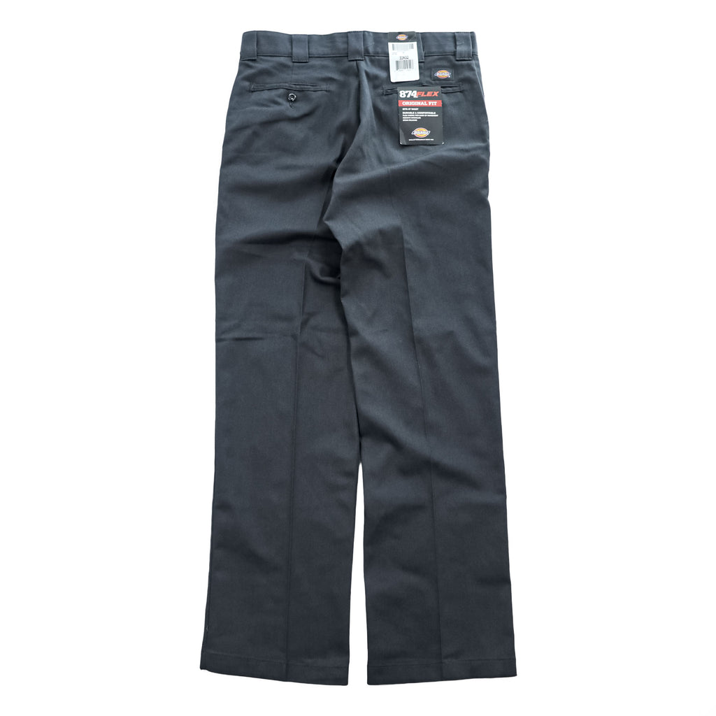 Dickies 874 FLEX ORIGINAL FIT ワークパンツ チノパンツ 33 x 32 チャコールグレー TCツイル センタープレス 874FCH 未使用品