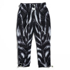 FEAR OF GOD × NIKE トラックパンツ ALLOVER PRINT PANTS ジャージ M ブラック グレー 総柄 ドローコード BV8737-010