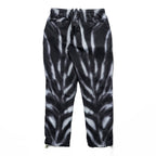 FEAR OF GOD × NIKE トラックパンツ ALLOVER PRINT PANTS ジャージ M ブラック グレー 総柄 ドローコード BV8737-010