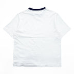 blurhms ROOTSTOCK Bshop別注 リンガーTシャツ 日本製 S ホワイト ネイビー ROOTS21SS48S