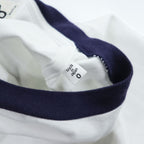 blurhms ROOTSTOCK Bshop別注 リンガーTシャツ 日本製 S ホワイト ネイビー ROOTS21SS48S