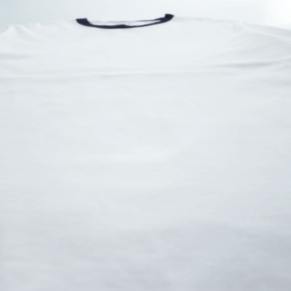 blurhms ROOTSTOCK Bshop別注 リンガーTシャツ 日本製 S ホワイト ネイビー ROOTS21SS48S