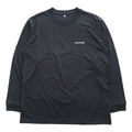mont-bell 長袖 WIC. ロングスリーブ Tシャツ UVカット ロンT L ブラック 1114688