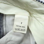 THE モンゴリアンチョップス 日本製 グラデュエーターPants 002 Hickory ボンスリ デニムパンツ ジーンズ M ブルー ストライプ