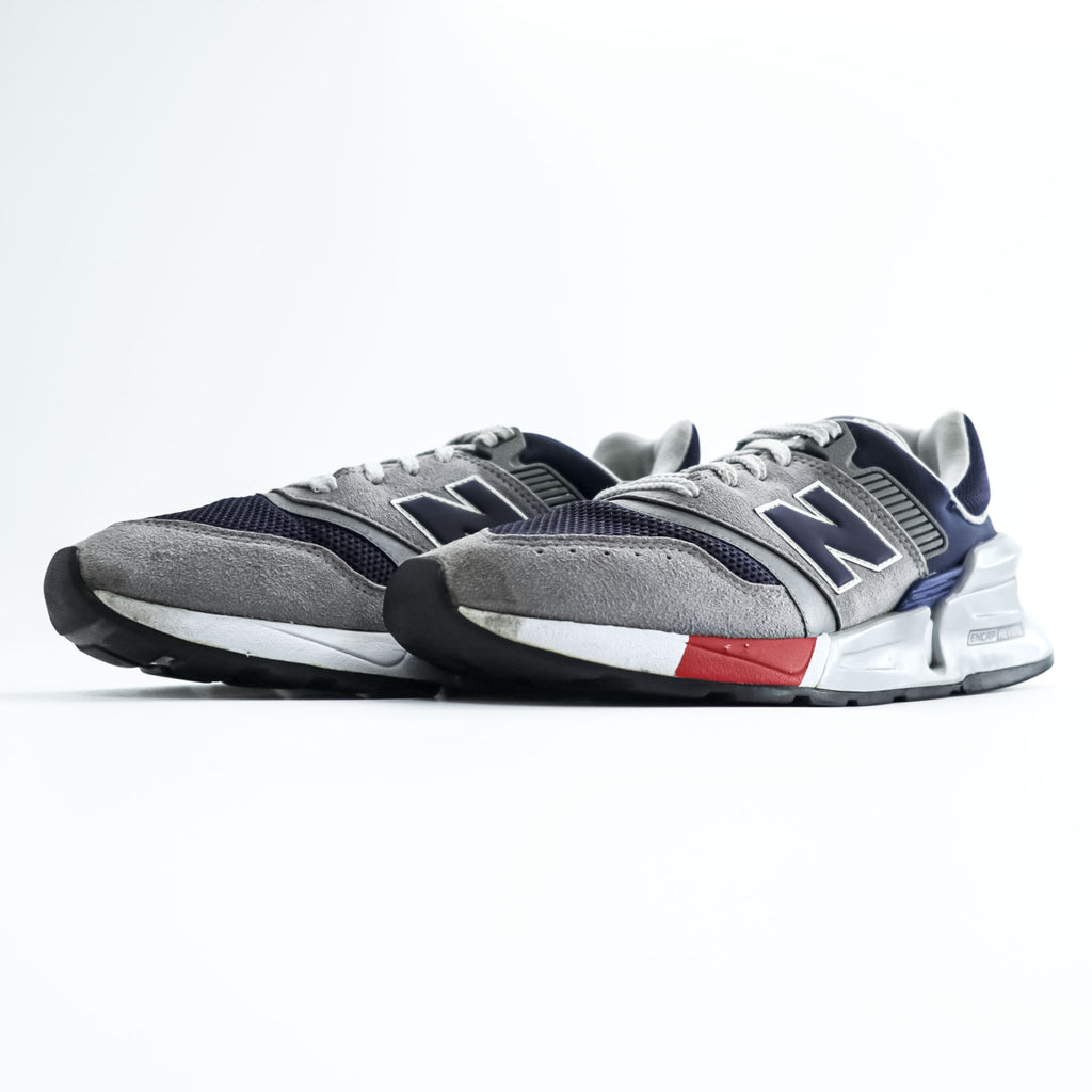 NEW BALANCE MS997LOQ スニーカー 26cm グレー ネイビー メッシュ NEW ENGLAND PACK ENCAP REVEALミッドソール