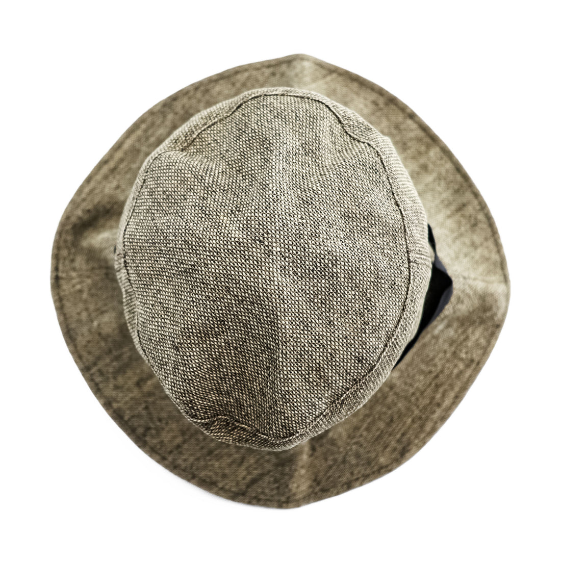 KIJIMA TAKAYUKI 141340 Paper Wide Brim Hat Brown Black Ribbon Size 2 Japan