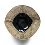 KIJIMA TAKAYUKI 141340 Paper Wide Brim Hat Brown Black Ribbon Size 2 Japan