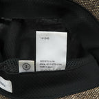 KIJIMA TAKAYUKI 141340 Paper Wide Brim Hat Brown Black Ribbon Size 2 Japan