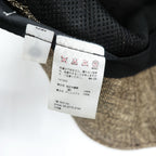 KIJIMA TAKAYUKI 141340 Paper Wide Brim Hat Brown Black Ribbon Size 2 Japan
