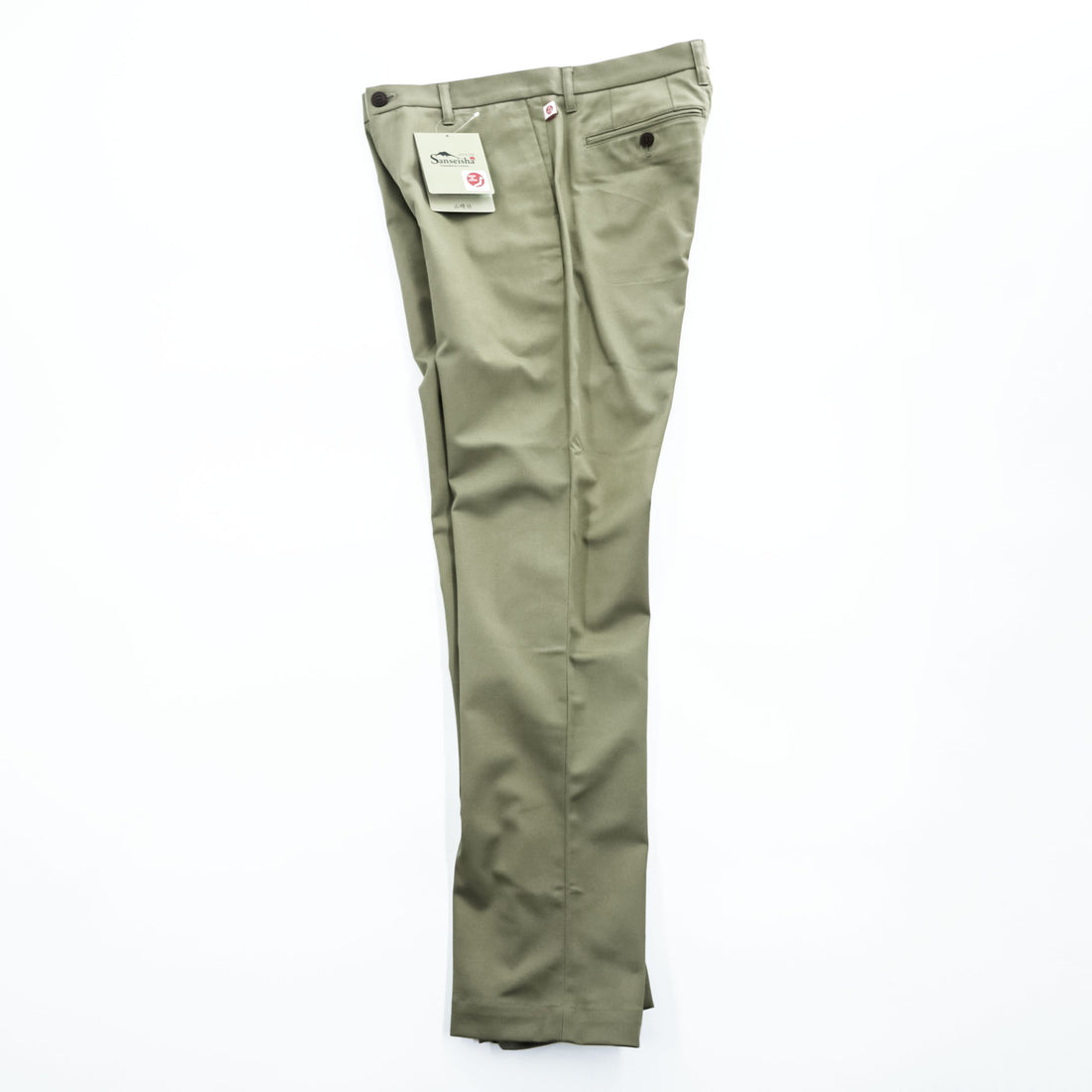 Caravan 山晴社 エアーマックス ストレッチパンツ 日本製 アウトドア チノパンツ L ベージュ 0451032 未使用品