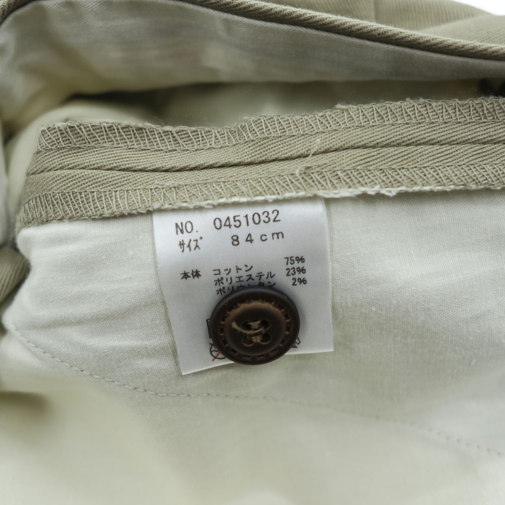 Caravan 山晴社 エアーマックス ストレッチパンツ 日本製 アウトドア チノパンツ L ベージュ 0451032 未使用品