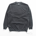 SHAKA Heavyweight, Garment Dye Long Sleeve T-Shirt, Size M, Gray, Vintage Finish Custom 7.5oz Max