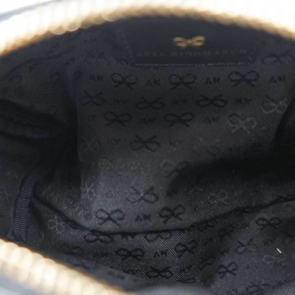 ANYA HINDMARCH コスメ ポーチ GIRLIE STUFF MONSTER EYES アイズ ブラック