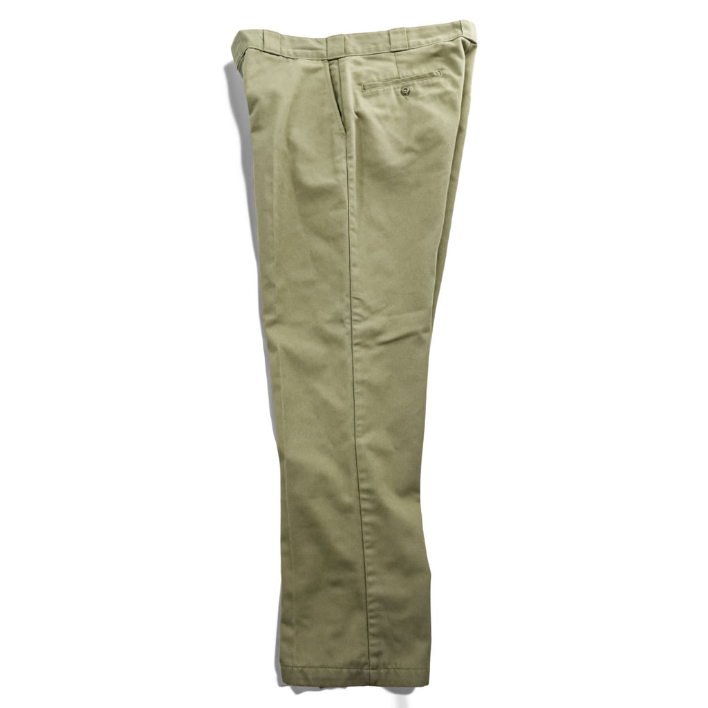 Dickies 874 ワークパンツ チノパンツ L ベージュ ネルライナー 裏地チェック