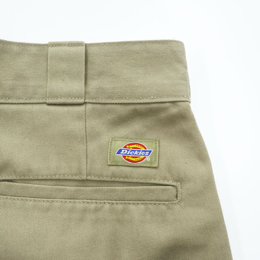 Dickies 874 ワークパンツ チノパンツ L ベージュ ネルライナー 裏地チェック