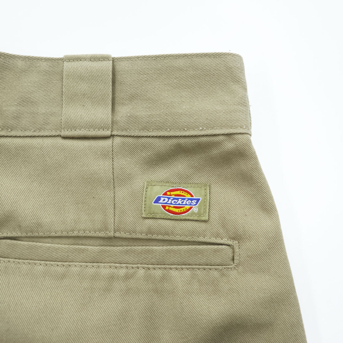 Dickies 874 ワークパンツ チノパンツ L ベージュ ネルライナー 裏地チェック