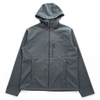 THE NORTH FACE マウンテンパーカー ソフトシェルジャケット L グレー 防水 WINDWALL フリースライナー NF0A4R27DYZ