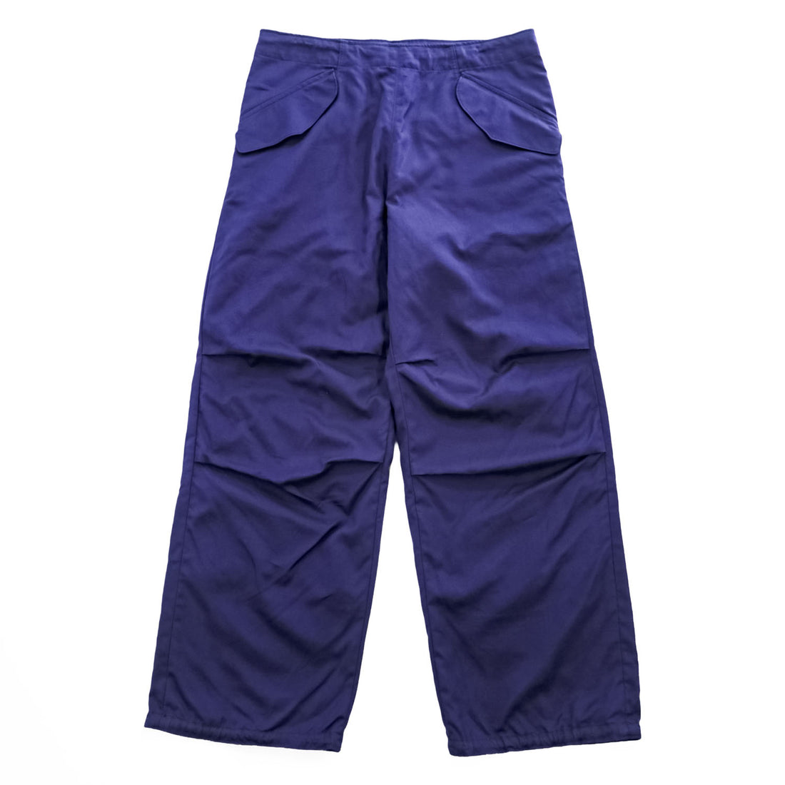 WARDER 日本製 M65 ミリタリー カーゴパンツ FINX OX NEW M65 TROUSERS S ネイビー ワイド ドローコード 00-22-1-03030