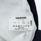WARDER 日本製 M65 ミリタリー カーゴパンツ FINX OX NEW M65 TROUSERS S ネイビー ワイド ドローコード 00-22-1-03030