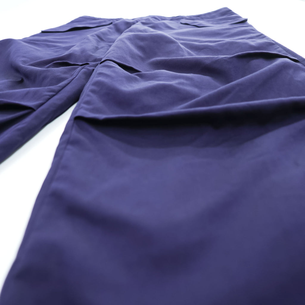 WARDER 日本製 M65 ミリタリー カーゴパンツ FINX OX NEW M65 TROUSERS S ネイビー ワイド ドローコード 00-22-1-03030