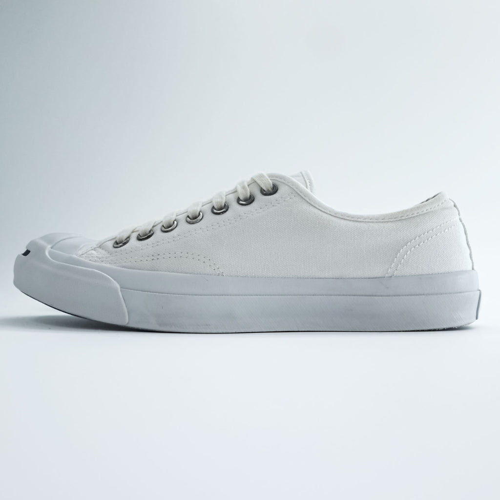 CONVERSE ジャックパーセル JACK PURCELL スニーカー 26cm ホワイト キャンバス 1R193