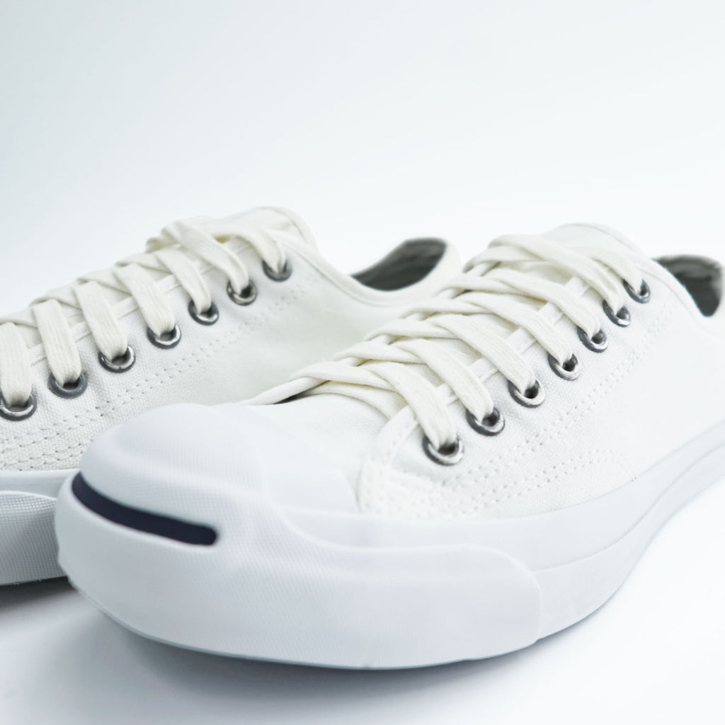 CONVERSE ジャックパーセル JACK PURCELL スニーカー 26cm ホワイト キャンバス 1R193
