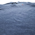 Polo Ralph Lauren クラシックフィット 半袖 ポロシャツ M ブルー ポニー 刺繍 CLASSIC FIT 鹿の子