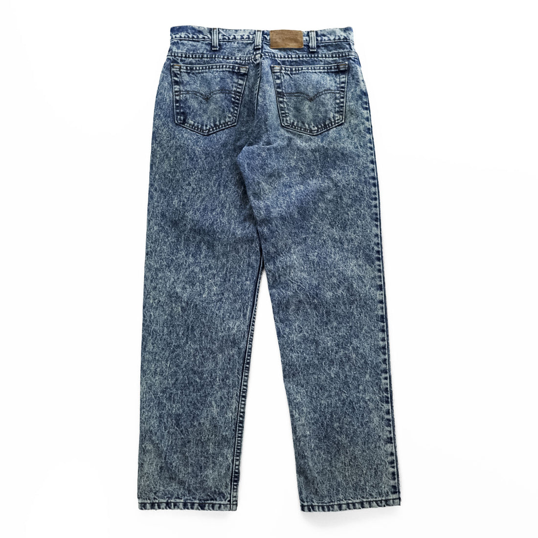 Levi's 80年代 USA製 ヴィンテージ 540 ケミカルウォッシュ デニムパンツ 34 x 30 ジーンズ  テーパード ジッパーフライ 540-0209