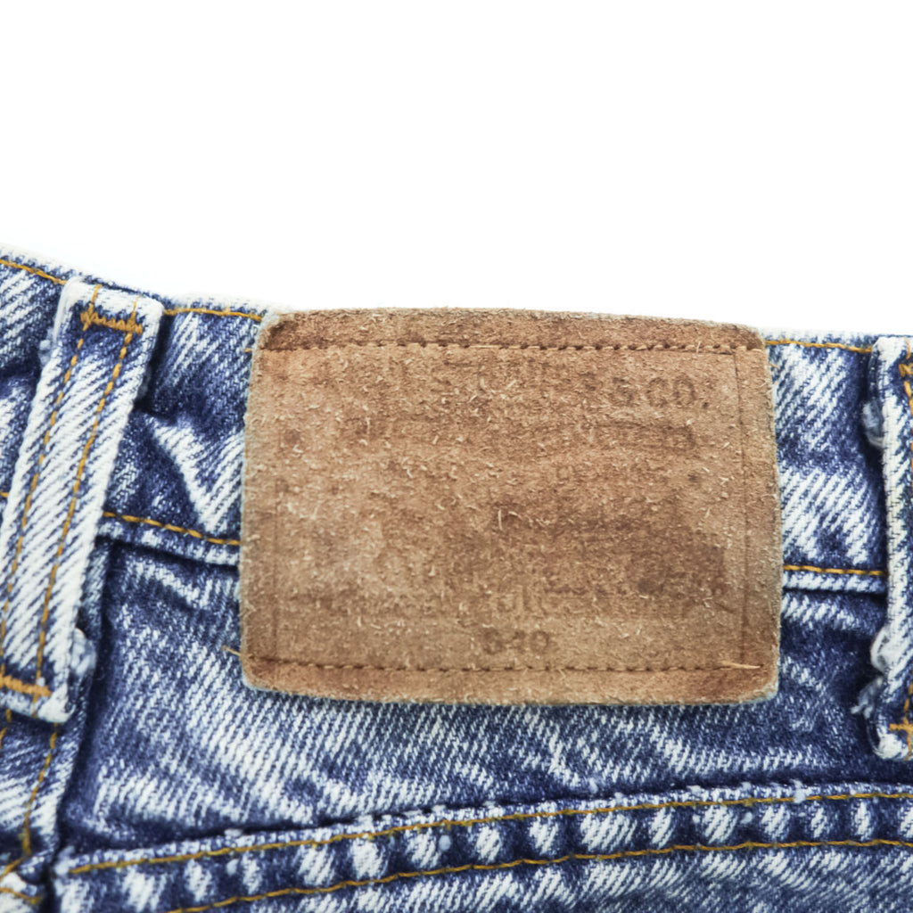 Levi's 80年代 USA製 ヴィンテージ 540 ケミカルウォッシュ デニムパンツ 34 x 30 ジーンズ  テーパード ジッパーフライ 540-0209