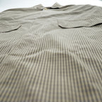 AURALEE 日本製 ステンカラーコート FINX WEATHER CLOTH CHECK COAT バルマカーンコート ベージュ チェック A9SC01WC