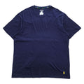 Polo Ralph Lauren Tシャツ XL ネイビー スモールポニー ロゴ 刺繍 MERCERIZED COTTON シルケット加工