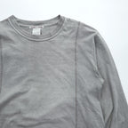 Rebuild by Needles 日本製 リメイク 長袖 ロングスリーブ Tシャツ ロンT M グレー Hanes 再構築